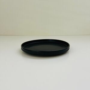 SANGO Anderson Reactive Black Stoneware Salad Plate